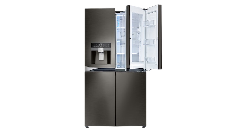LG 712L French Door Fridge, with Door-In-Door®, in Black Stainless Steel, GF-5D712BSL
